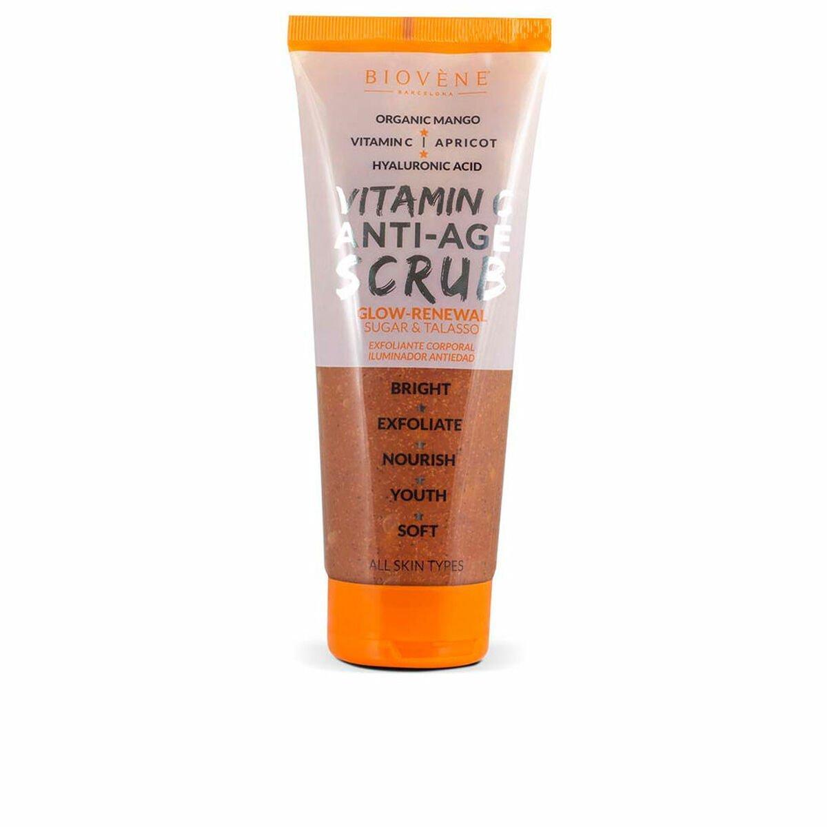Gel Exfoliante Corporal Biovène Vitamin C Age Scrub 250 ml Antiedad Mango Vitamina C