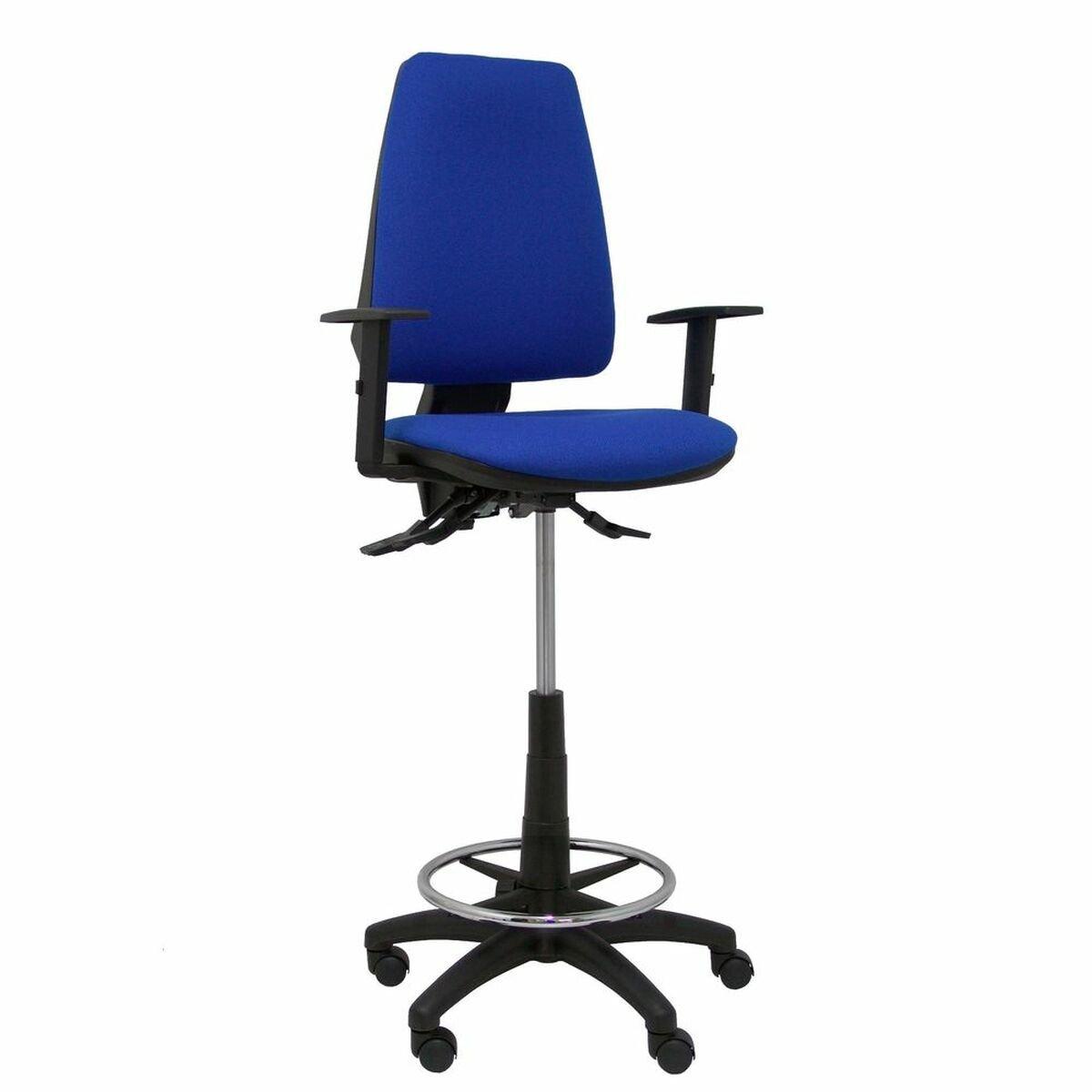 Taburete Elche S Bali Piqueras y Crespo 29B10RN Azul PVC