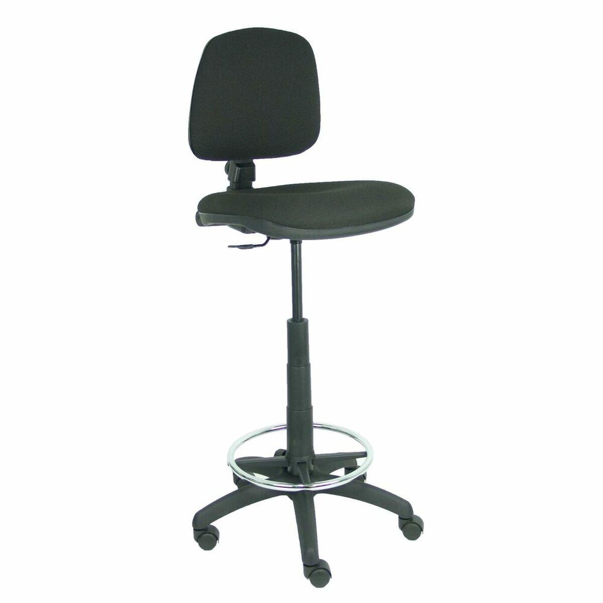Taburete Piqueras y Crespo PB840RN Negro PVC
