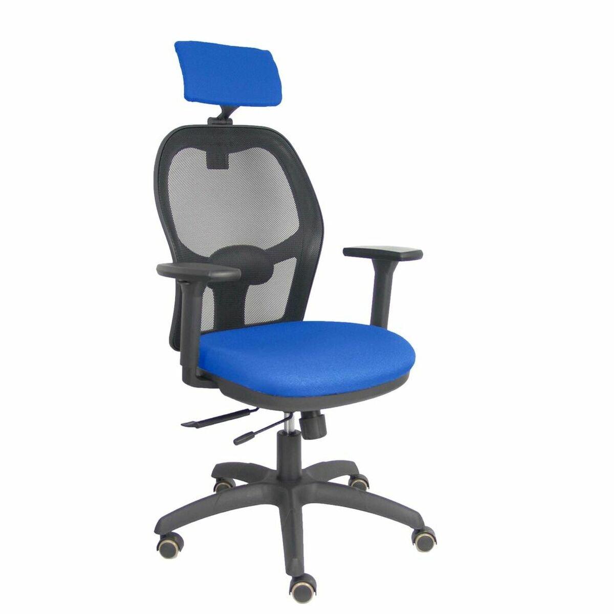 Silla de Oficina con Cabecero Piqueras y Crespo B3DRPCR Azul