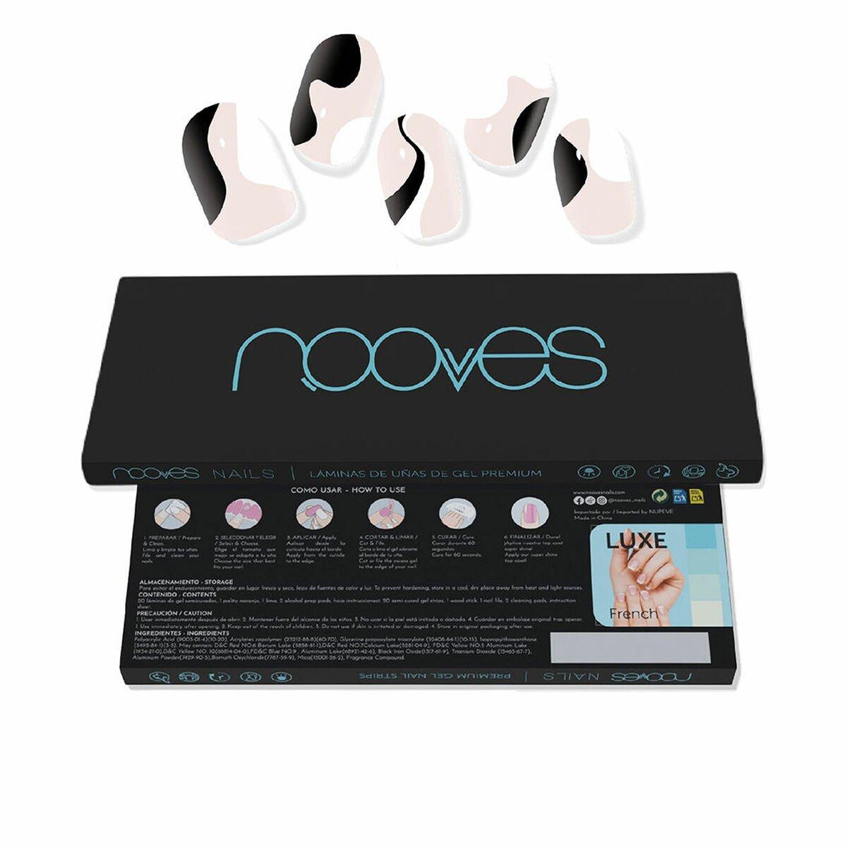 Láminas de Gel para Uñas Nooves Láminas De Uñas De Gel So twirl 20 Piezas