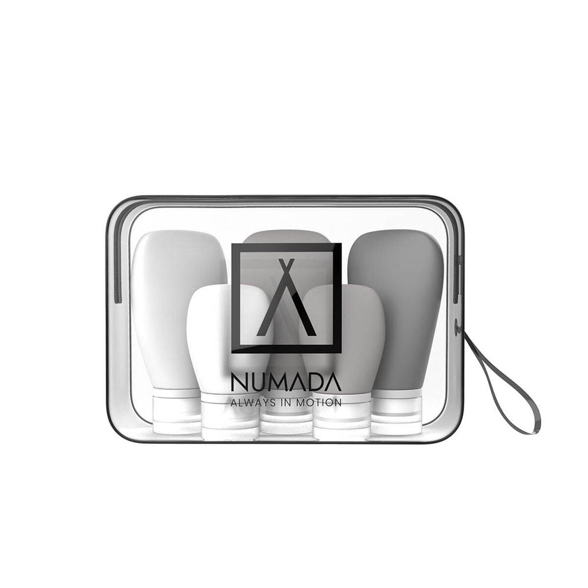 Neceser de Viaje Numada Transparente PVC Silicona 20 x 6,5 x 13,5 cm