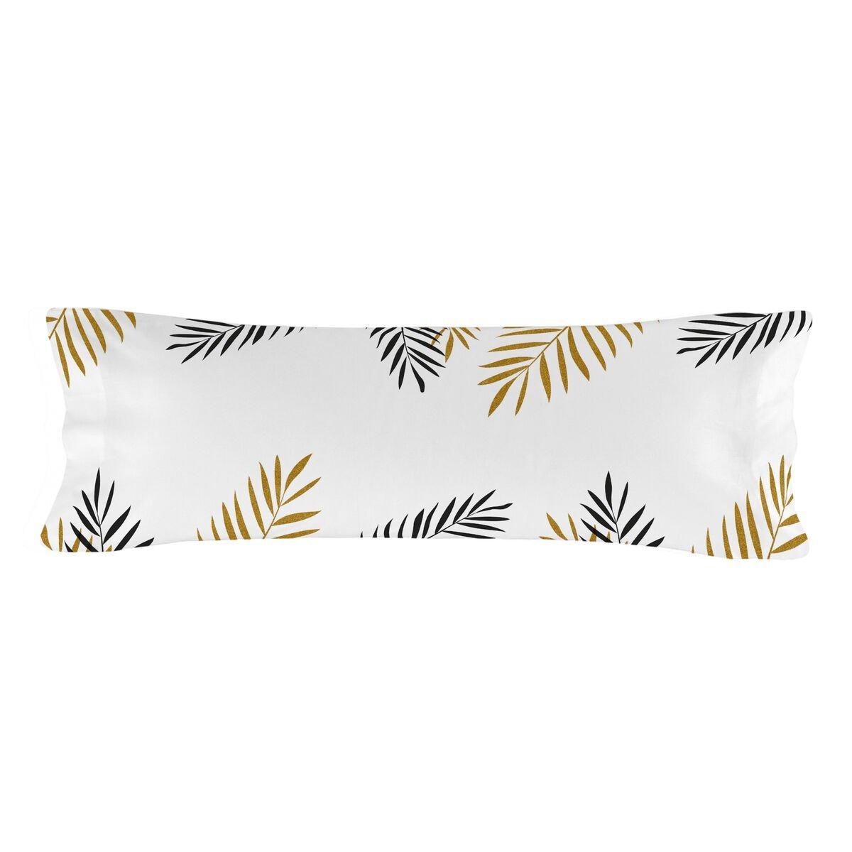 Funda de almohada HappyFriday Blanc Foliage Multicolor 45 x 110 cm
