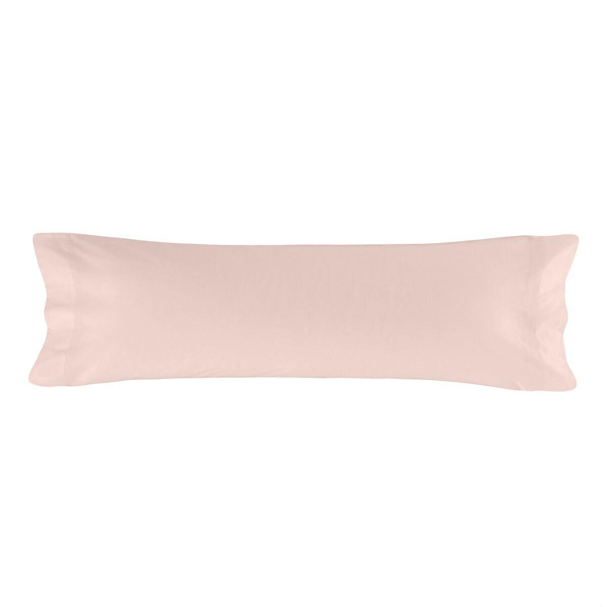 Funda de almohada HappyFriday BASIC Rosa claro 45 x 125 cm