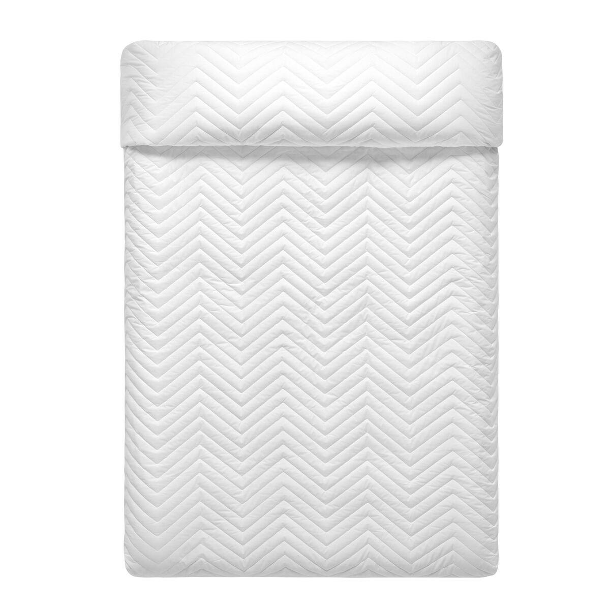 Colcha HappyFriday Basic Arista Blanco 240 x 260 cm