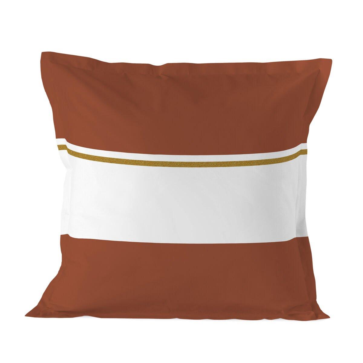 Funda de almohada HappyFriday Blanc Golden lands Multicolor 80 x 80 cm
