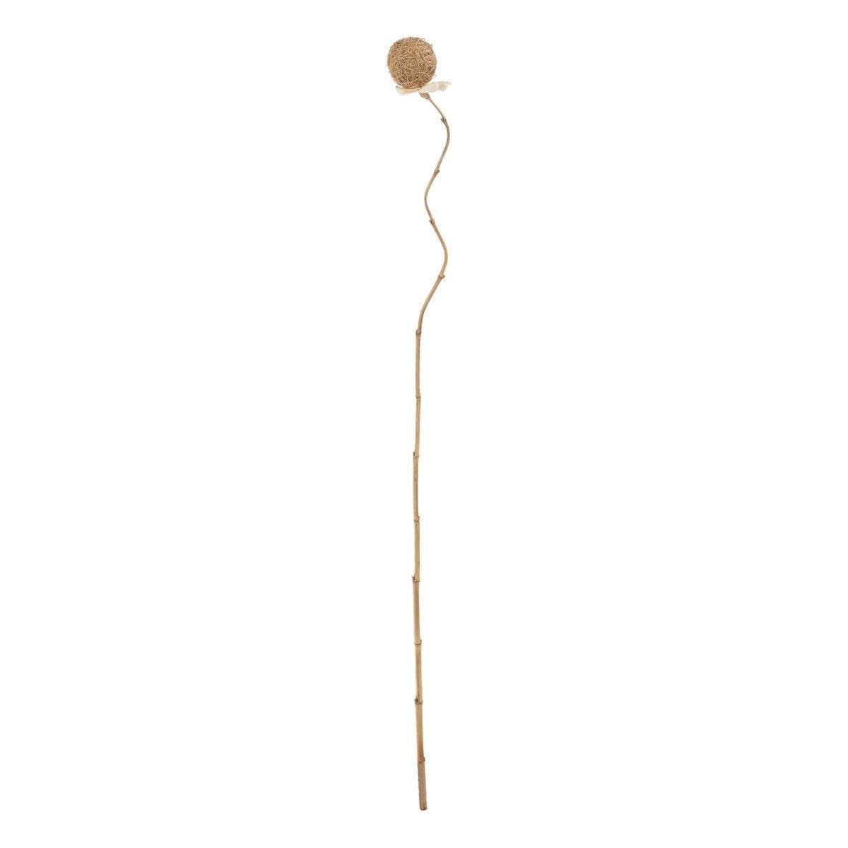 Rama Beige Bambú Fibra natural Flor 8 x 8 x 156 cm