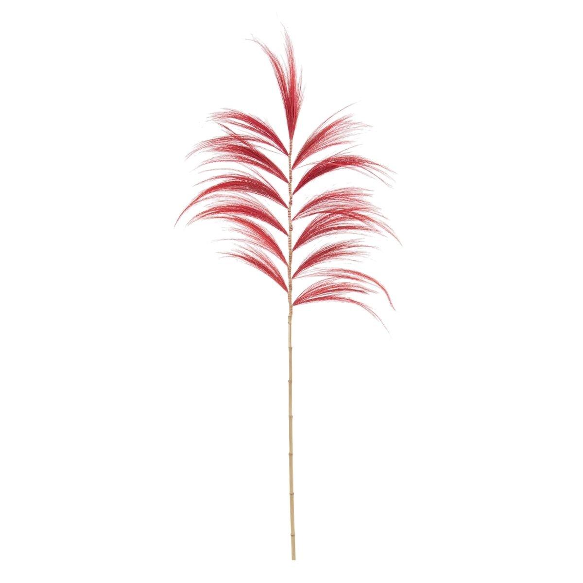 Rama Rojo Bambú Fibra natural 60 x 1 x 230 cm