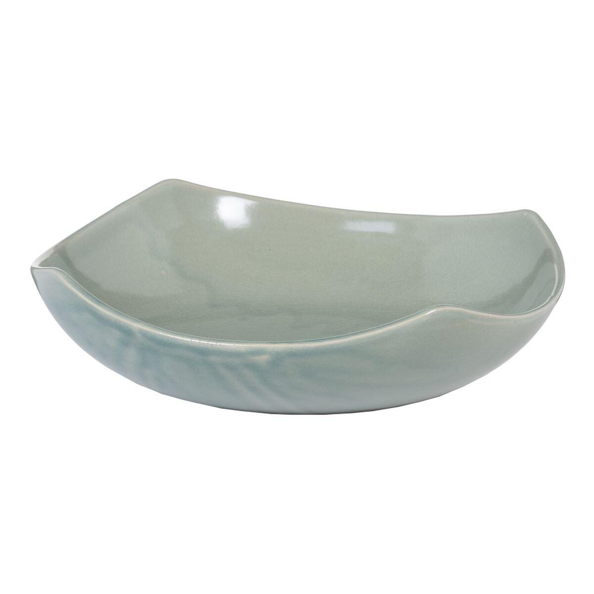 Centro de Mesa Azul claro Cerámica 29,5 x 29,5 x 8 cm