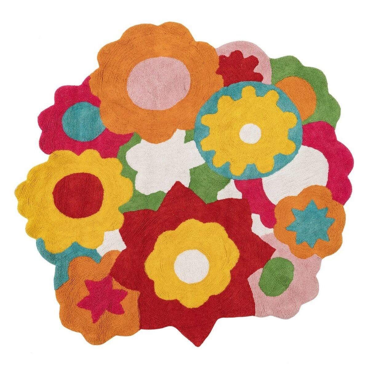 Alfombra Infantil 100 % algodón 150 cm 150 x 150 x 1 cm
