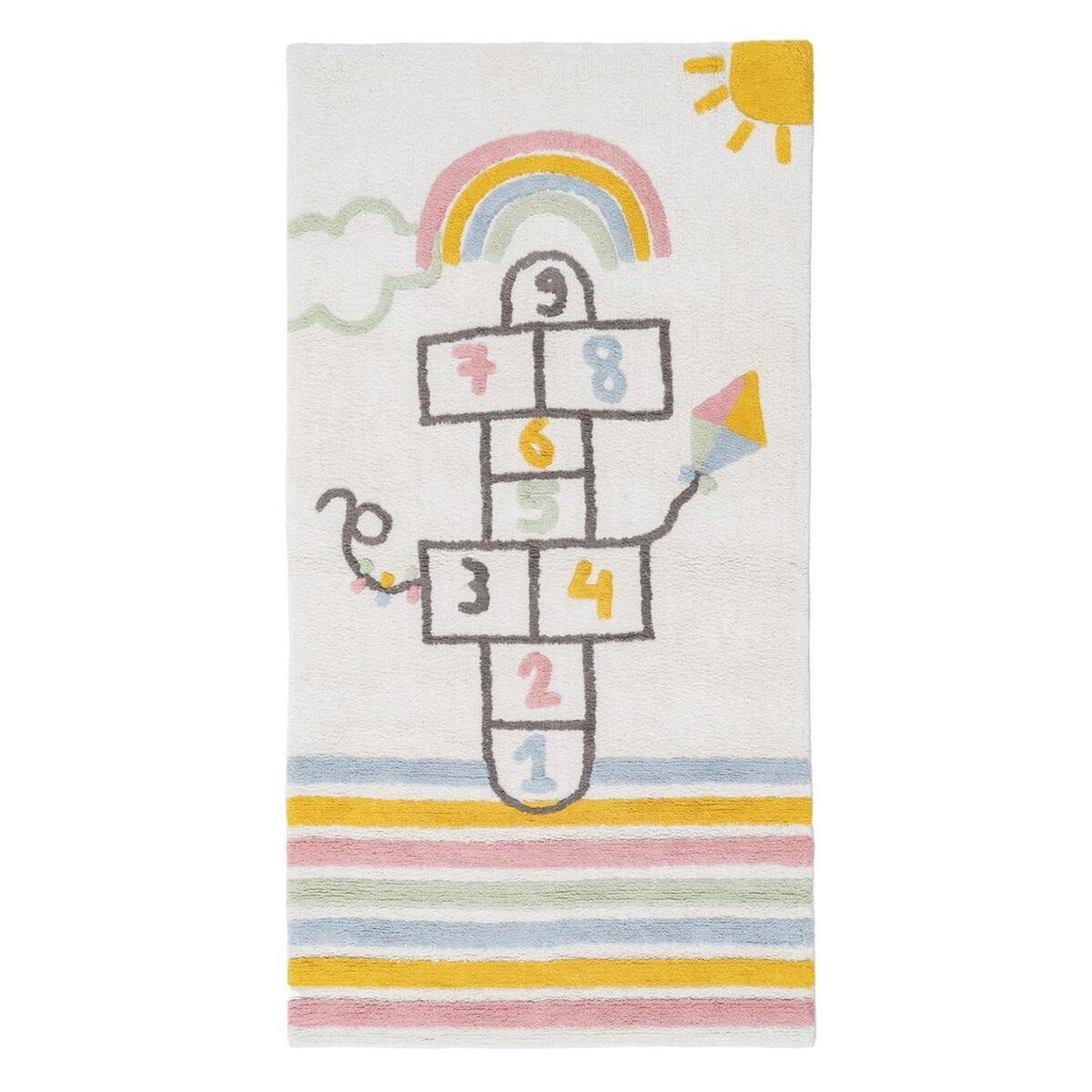 Alfombra Infantil 100 % algodón 175 x 90 cm 175 x 90 x 1 cm