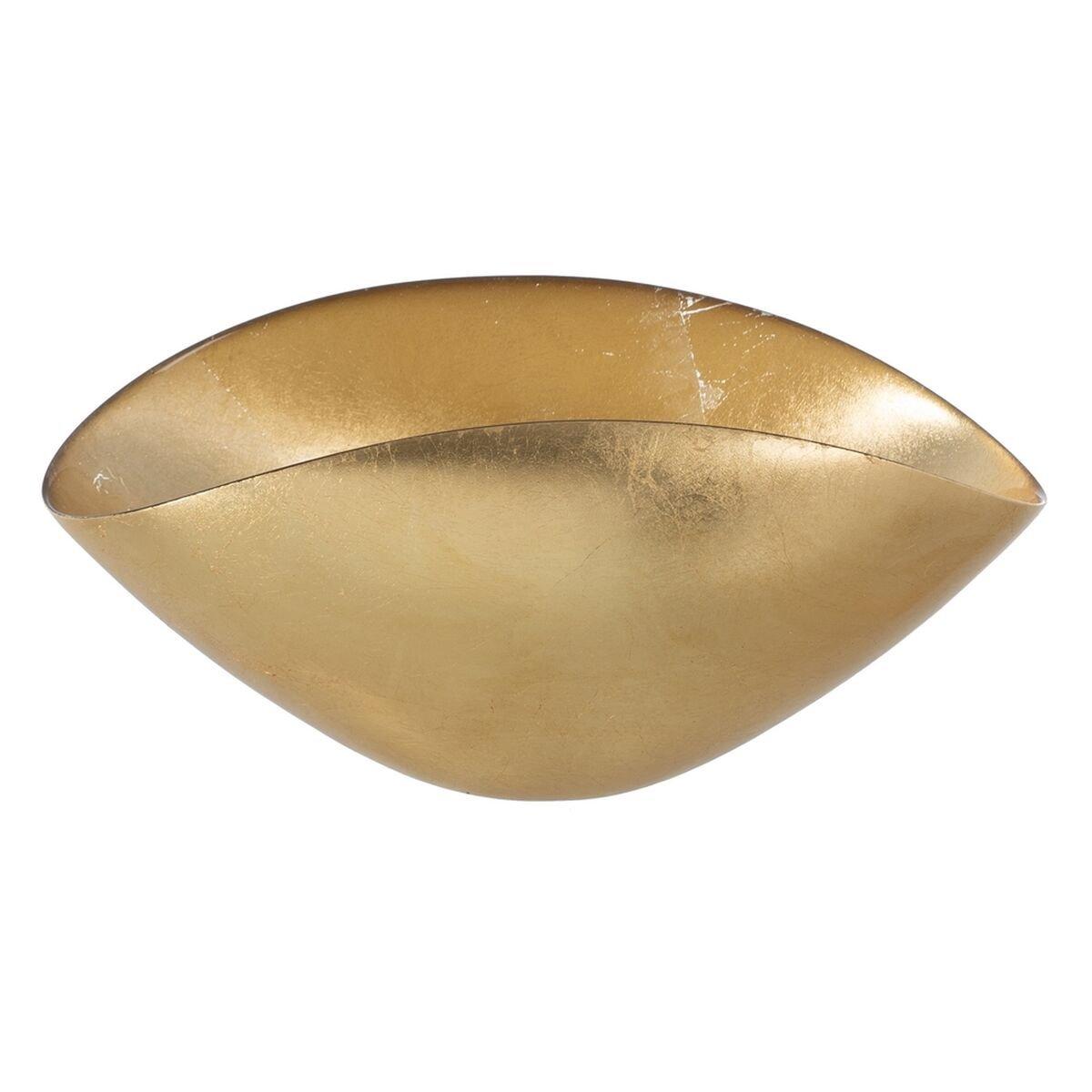 Centro de Mesa Dorado Cristal 15 x 29 x 13 cm