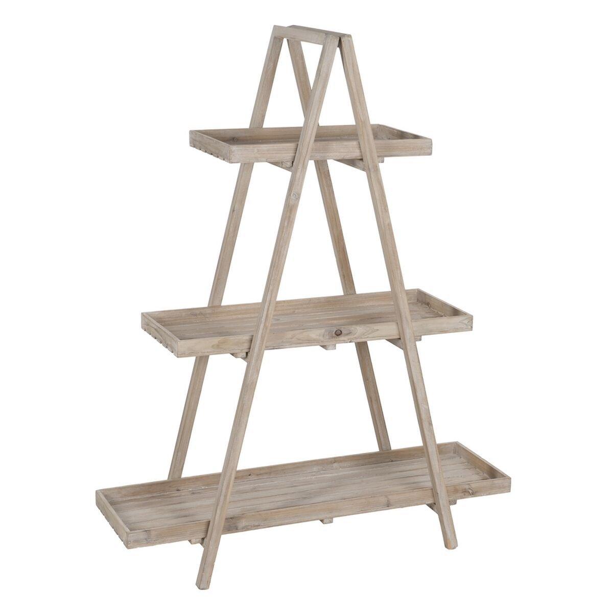 Estantería Natural Madera de abeto 120 x 42 x 153 cm