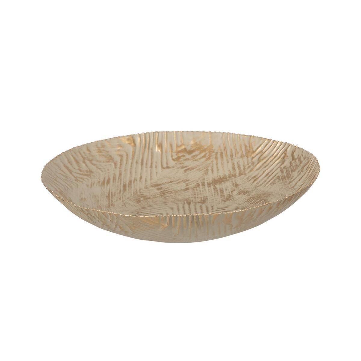 Centro de Mesa Beige Dorado Hierro 37 x 37 x 8 cm