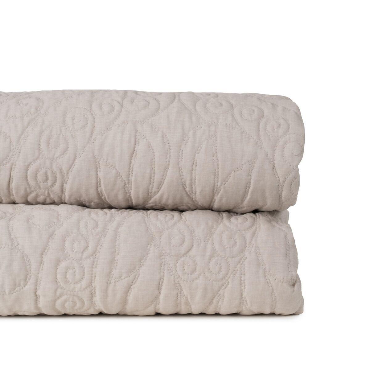 Colcha Beige 240 x 1 x 260 cm