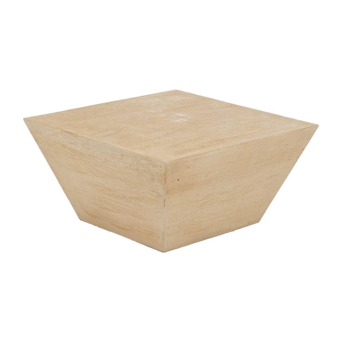 Mesa de Centro Beige 80 x 80 x 40 cm