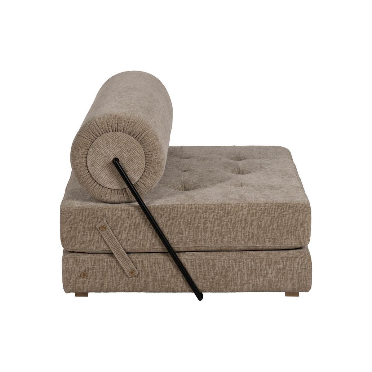 Sofá Beige 89 x 101 x 71 cm