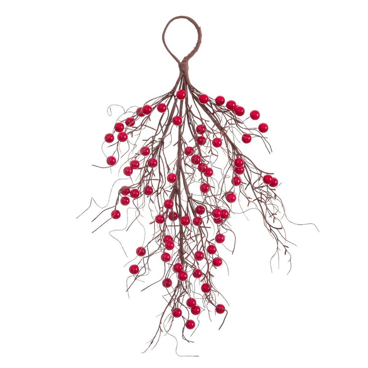 Colgador para Puertas Rojo Plástico Navidad 50 cm 20 X 6 X 50 CM