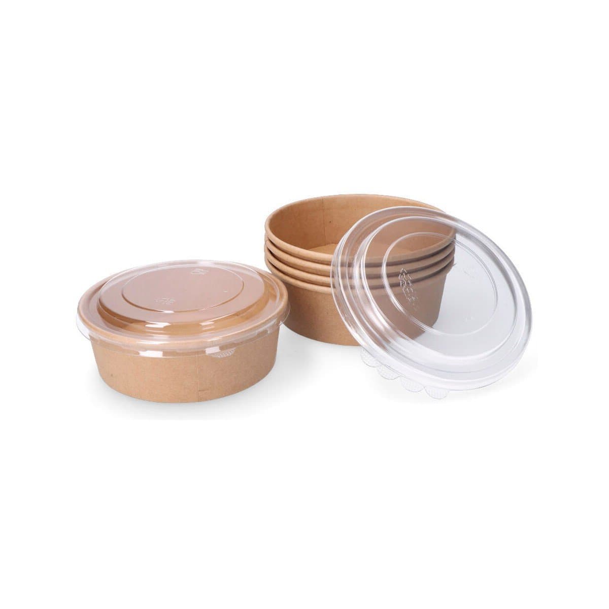Set de bandejas para Alimentos Best Products Green Multicolor Redonda (20 Piezas)