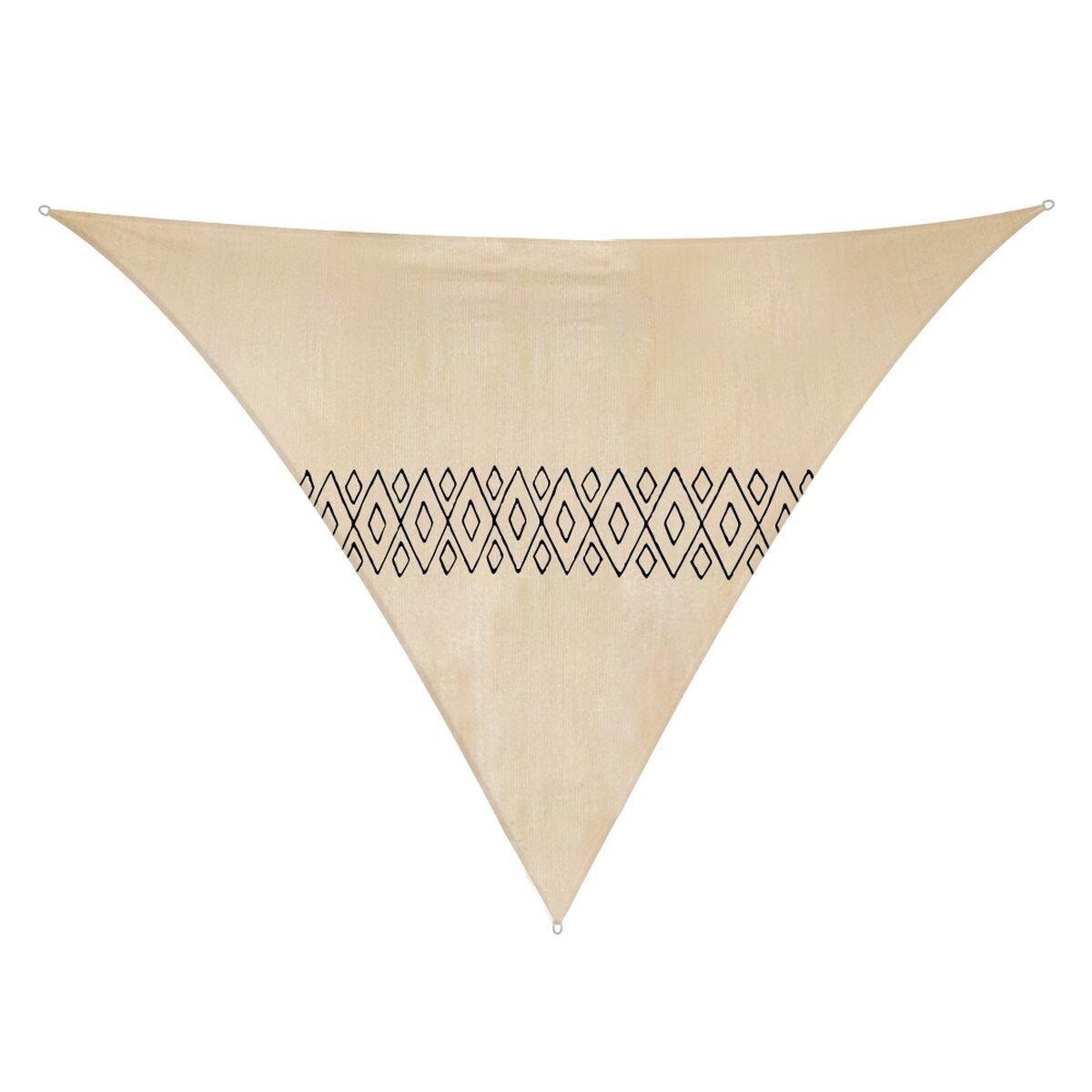 Vela de sombra Maori Beige 3 x 3 m 300 x 300 x 0,5 cm Toldo