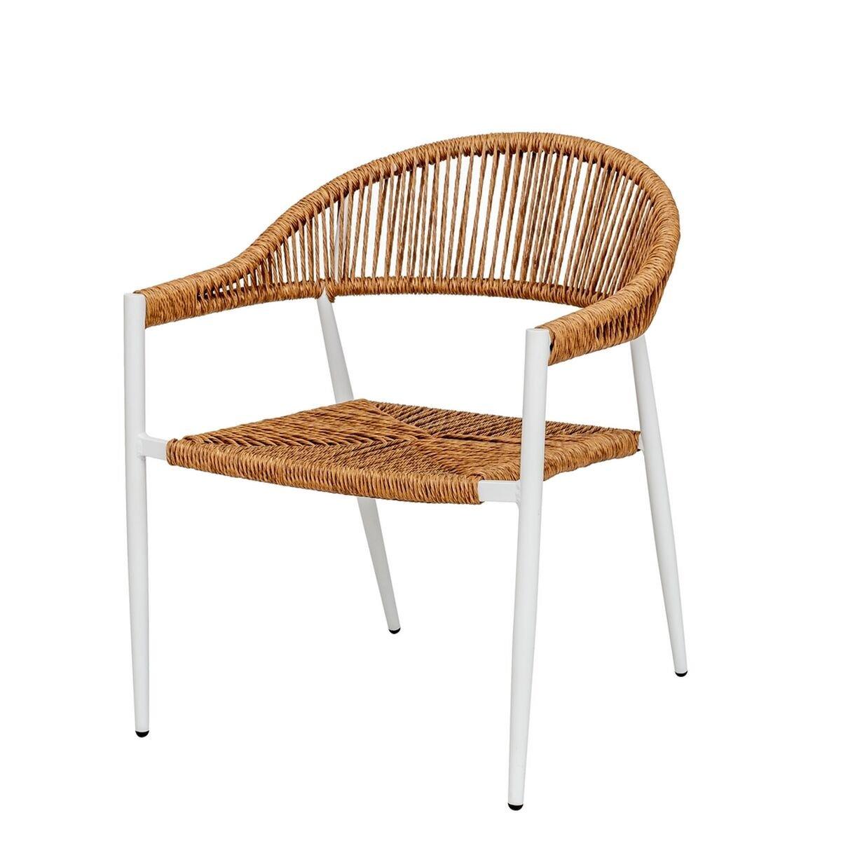 Silla de Jardín Neska Blanco Aluminio 62 x 65 x 80 cm
