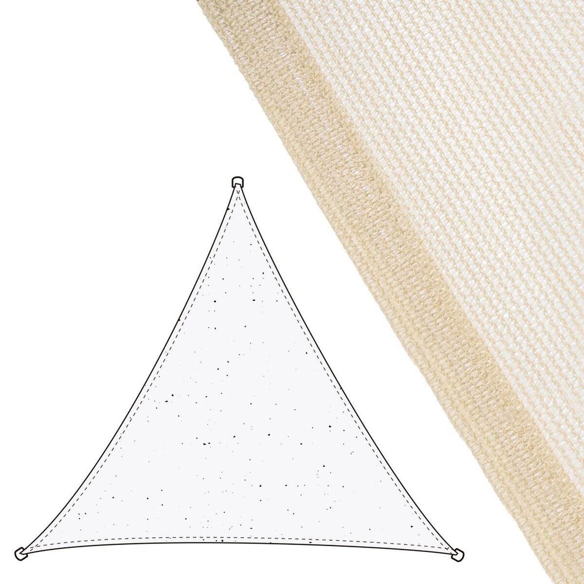 Vela de sombra Vela sombreo Beige 3,5 x 3,5 m 350 x 350 x 0,5 cm Toldo