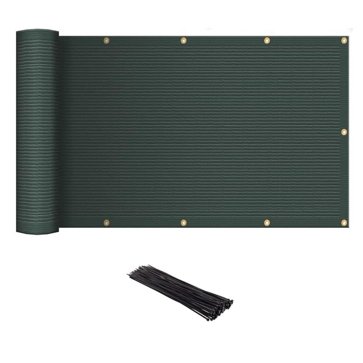 Malla de Ocultación Mallas Verde oscuro 1 x 500 x 90 cm 90 %