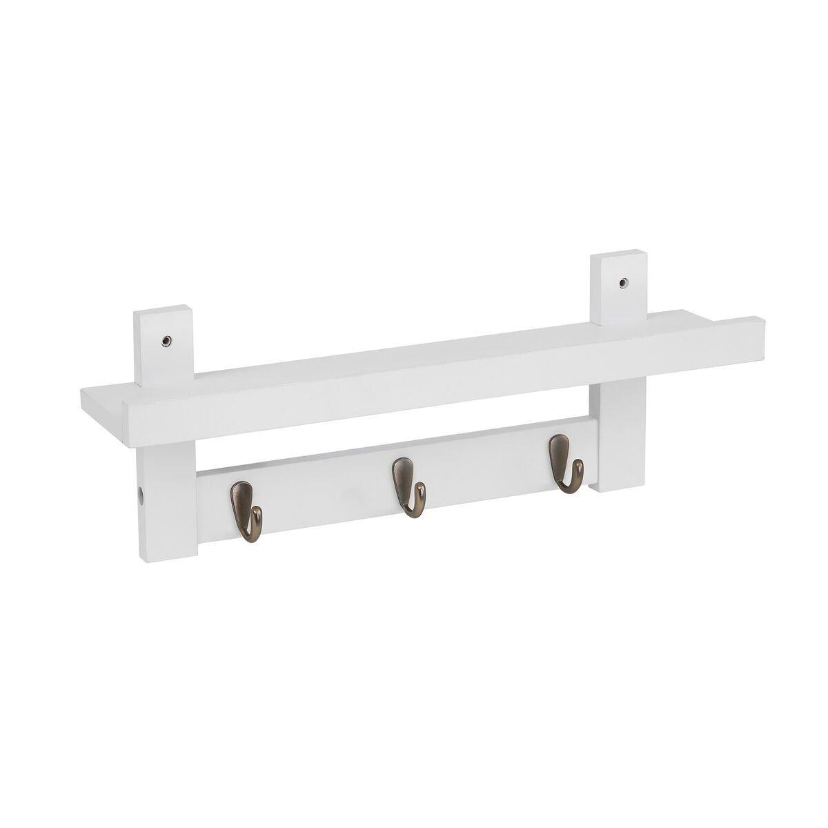 Estante Blanco Bambú 49 x 12 x 18 cm