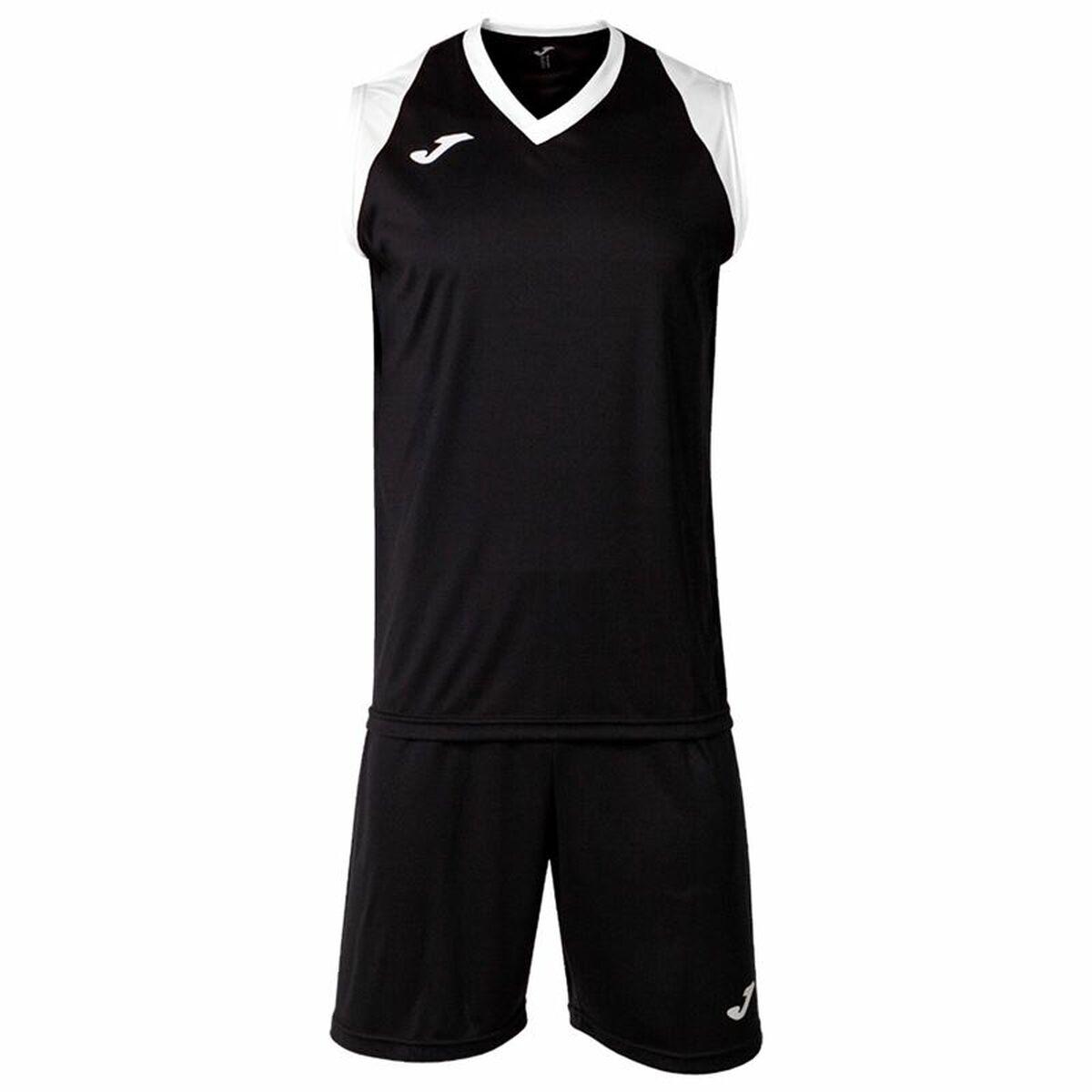 Conjunto Deportivo para Niños Joma Sport Final II Negro Multicolor 2 Piezas