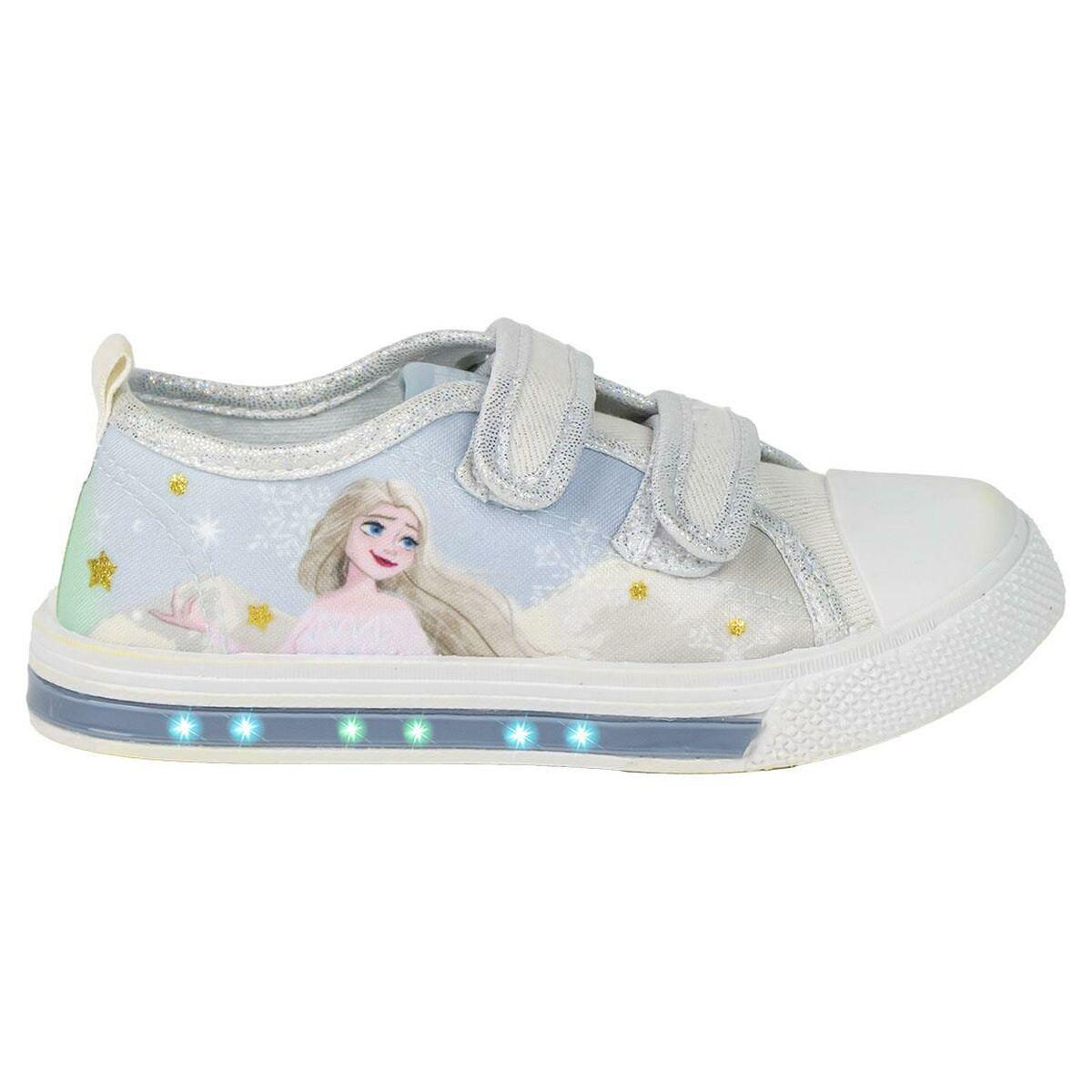 Zapatillas Deportivas con LED Frozen Azul claro
