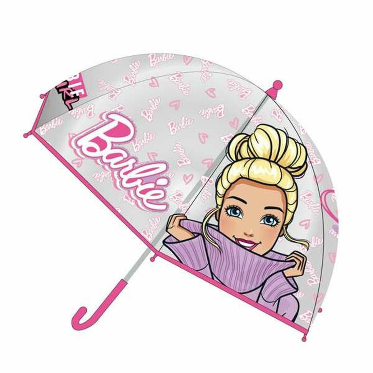 Paraguas Barbie Rosa 45 cm