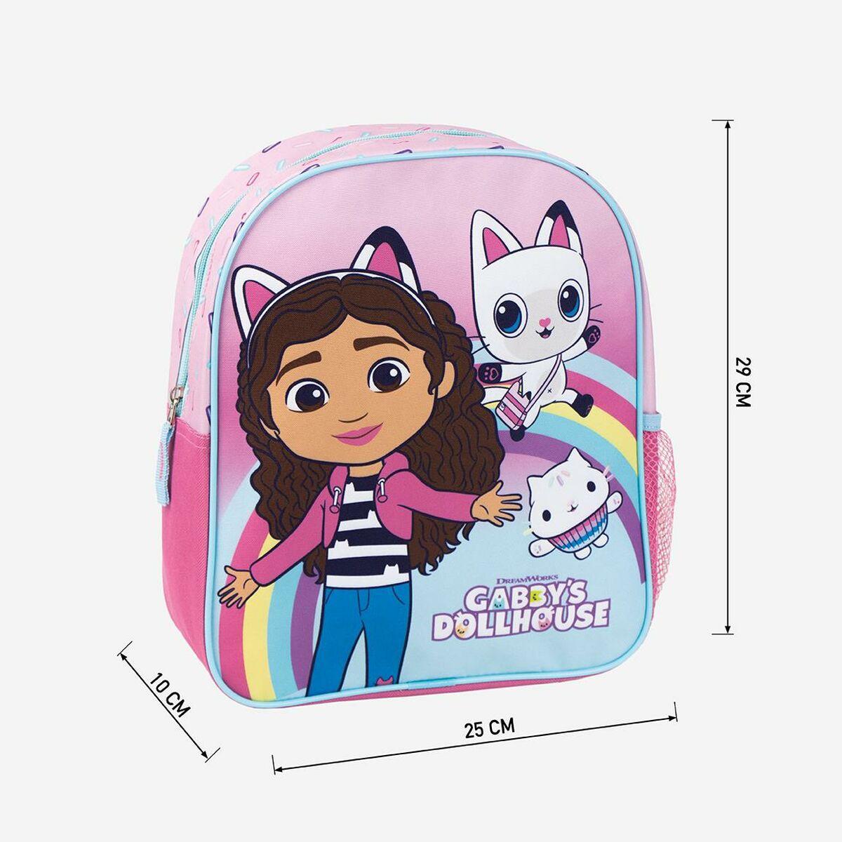 Mochila Escolar Gabby's Dollhouse Rosa 25,0 x 20,0 x 30,0 cm