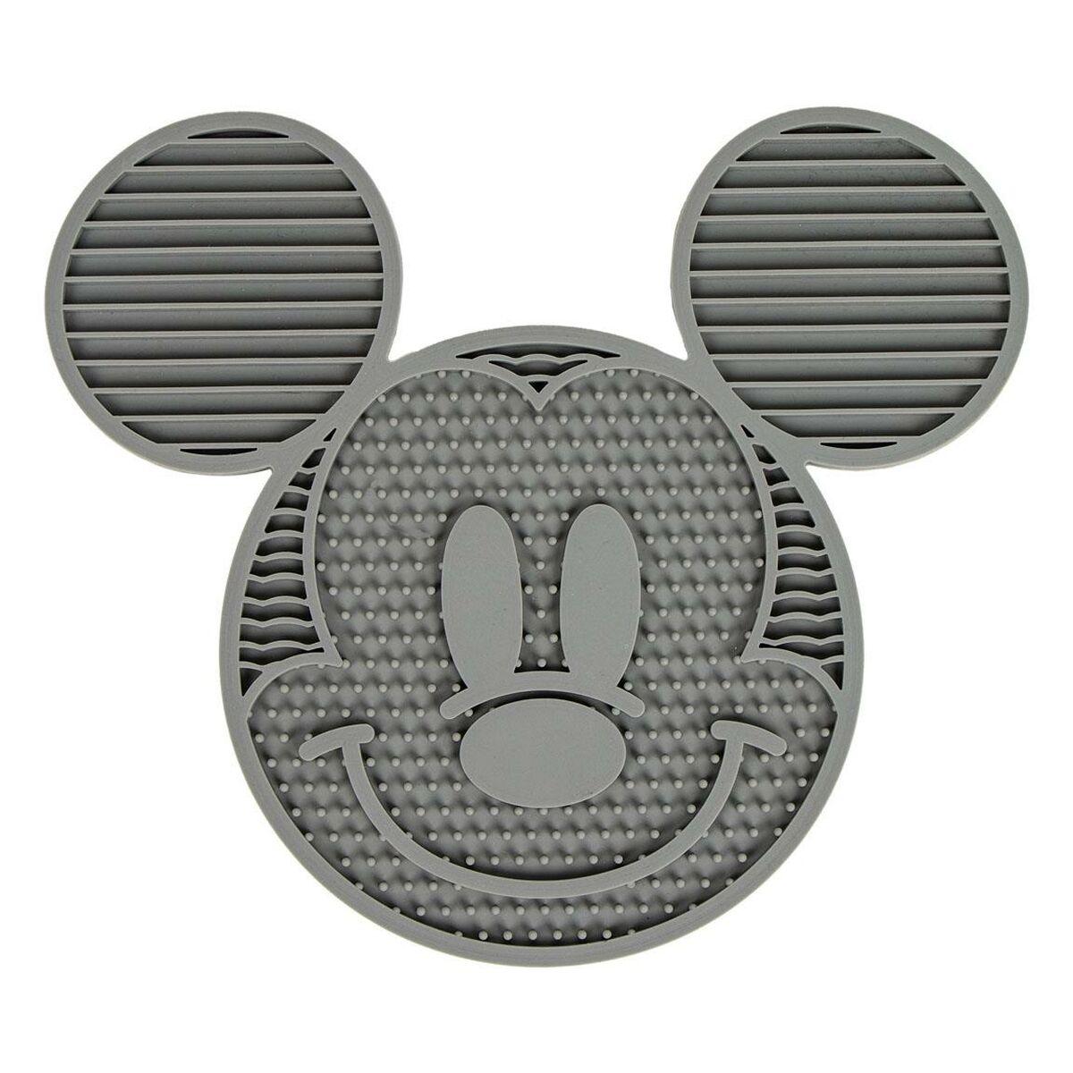 Comedero para Perro Mickey Mouse Negro Gris 28,0 x 15,0 x 1,5 cm