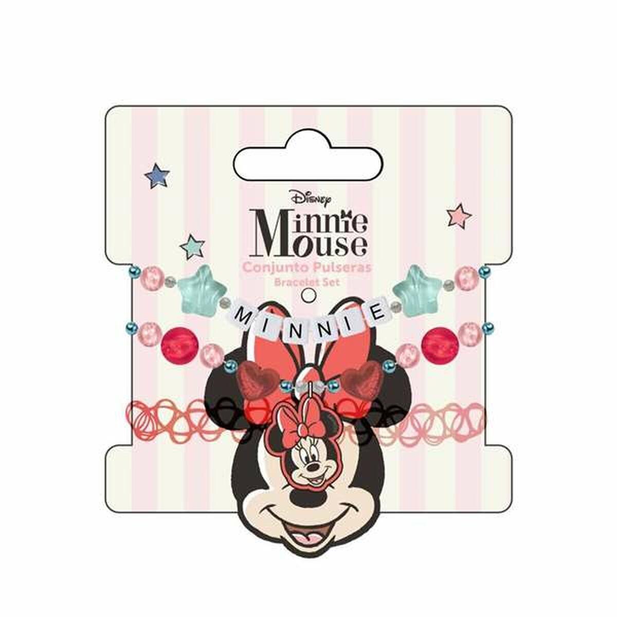 Pulsera Niña Minnie Mouse Rosa