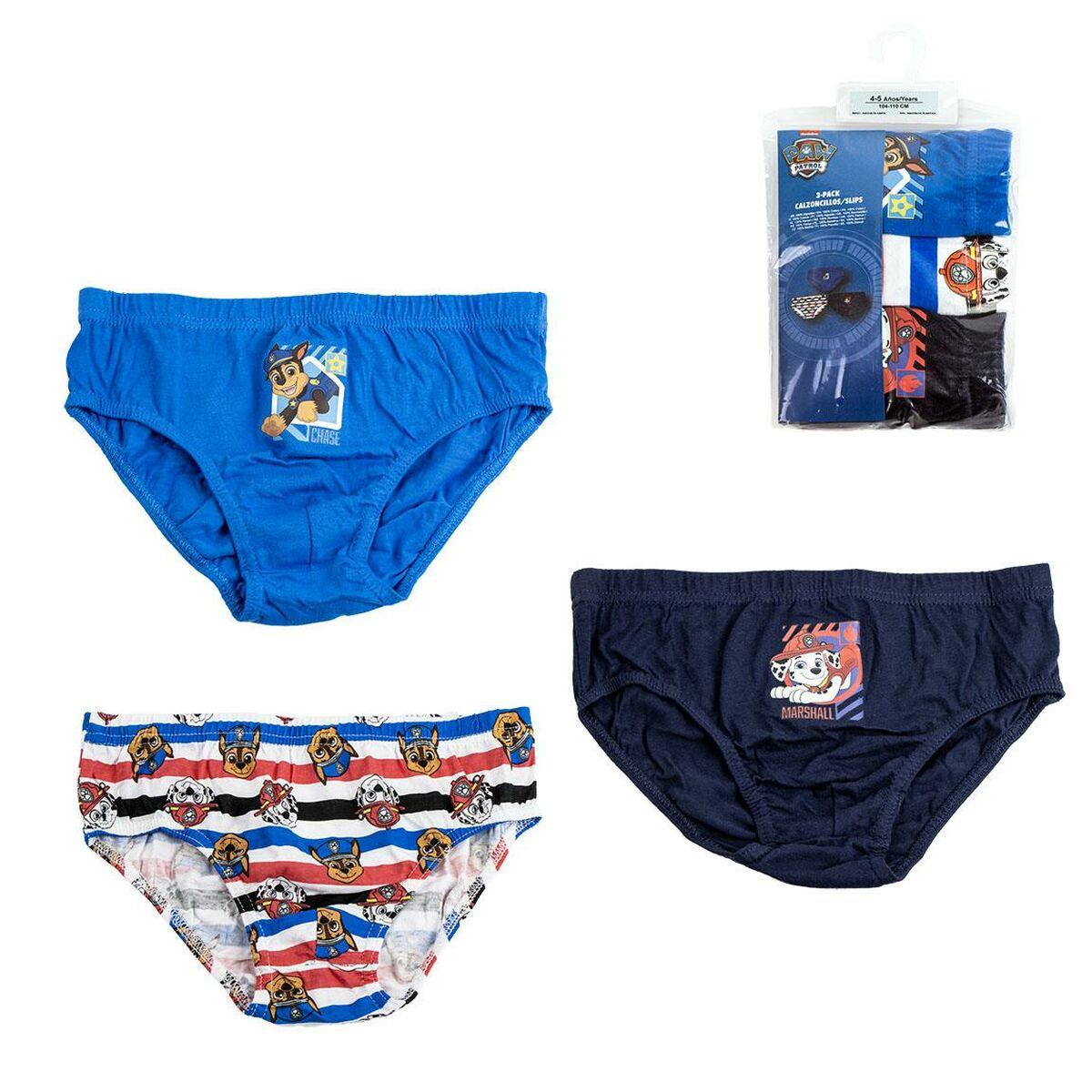 Pack de Calzoncillos The Paw Patrol Multicolor 3 Unidades