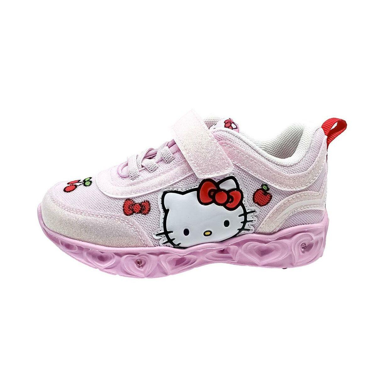 Zapatillas Deportivas con LED Hello Kitty Rosa claro Luces LED