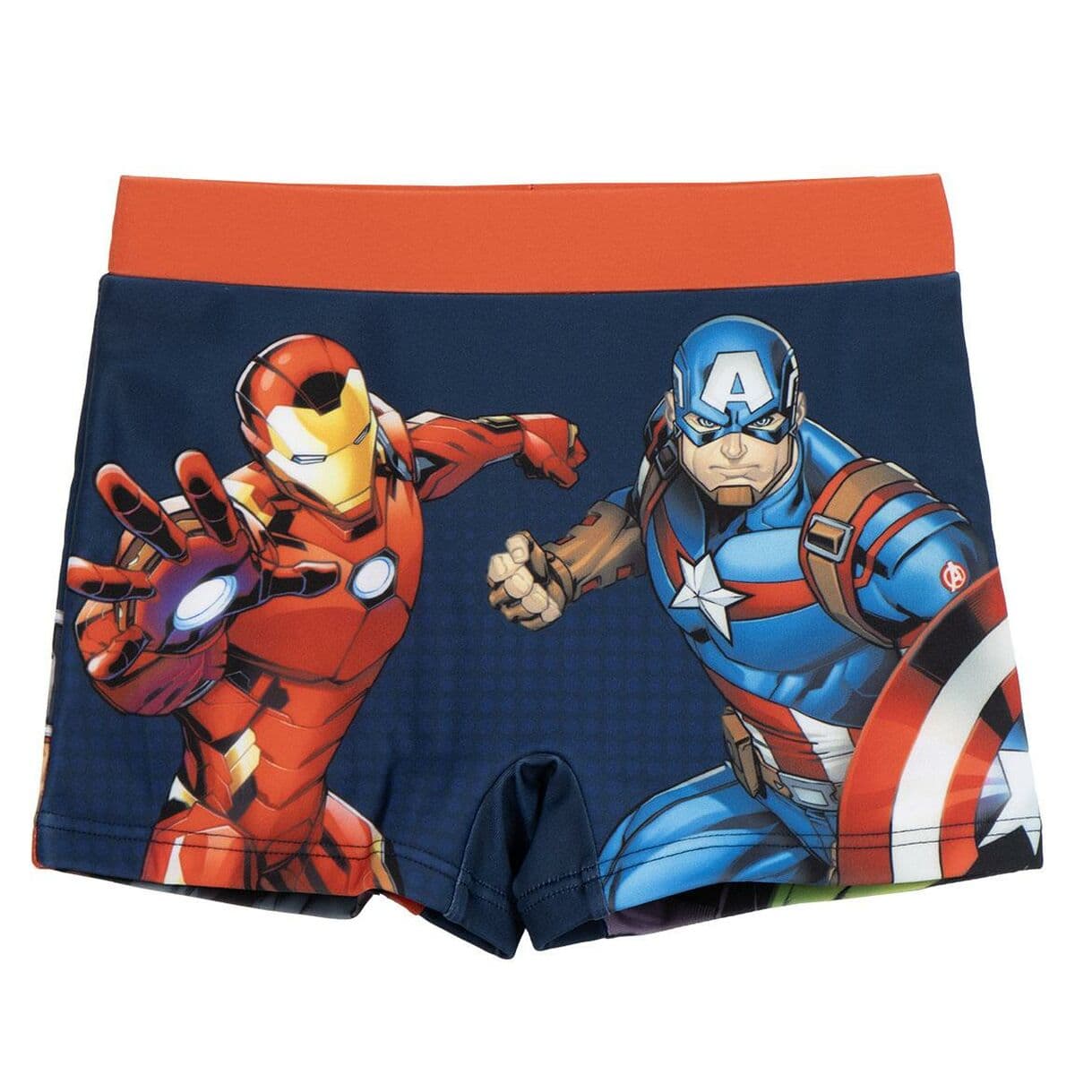 Bañador Boxer Para Niños The Avengers Azul oscuro