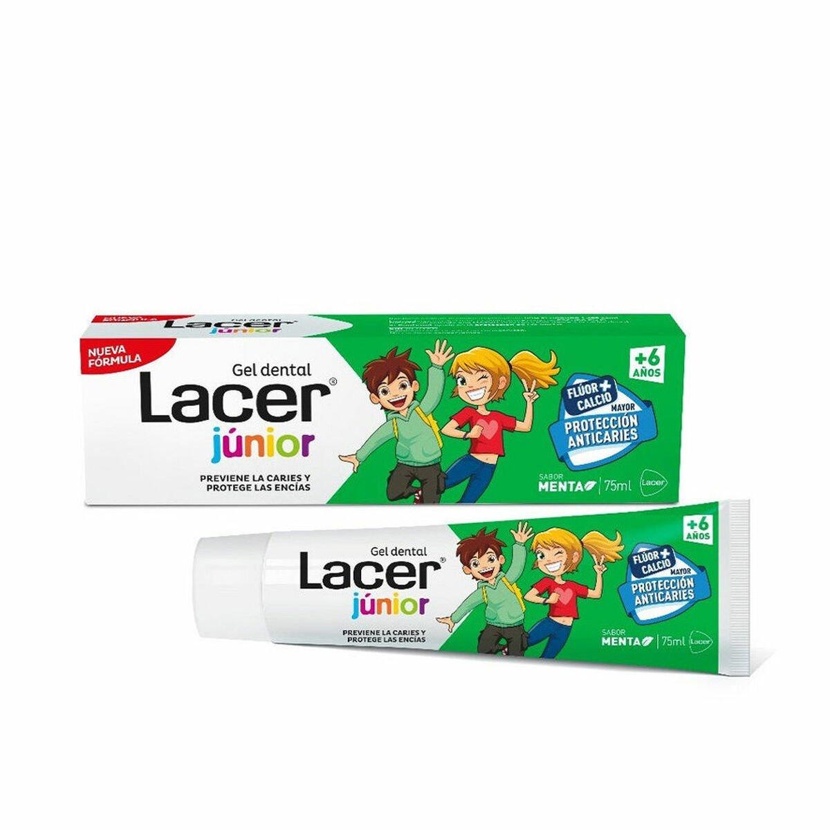 Pasta de Dientes Lacer Junior 75 ml Junior Menta