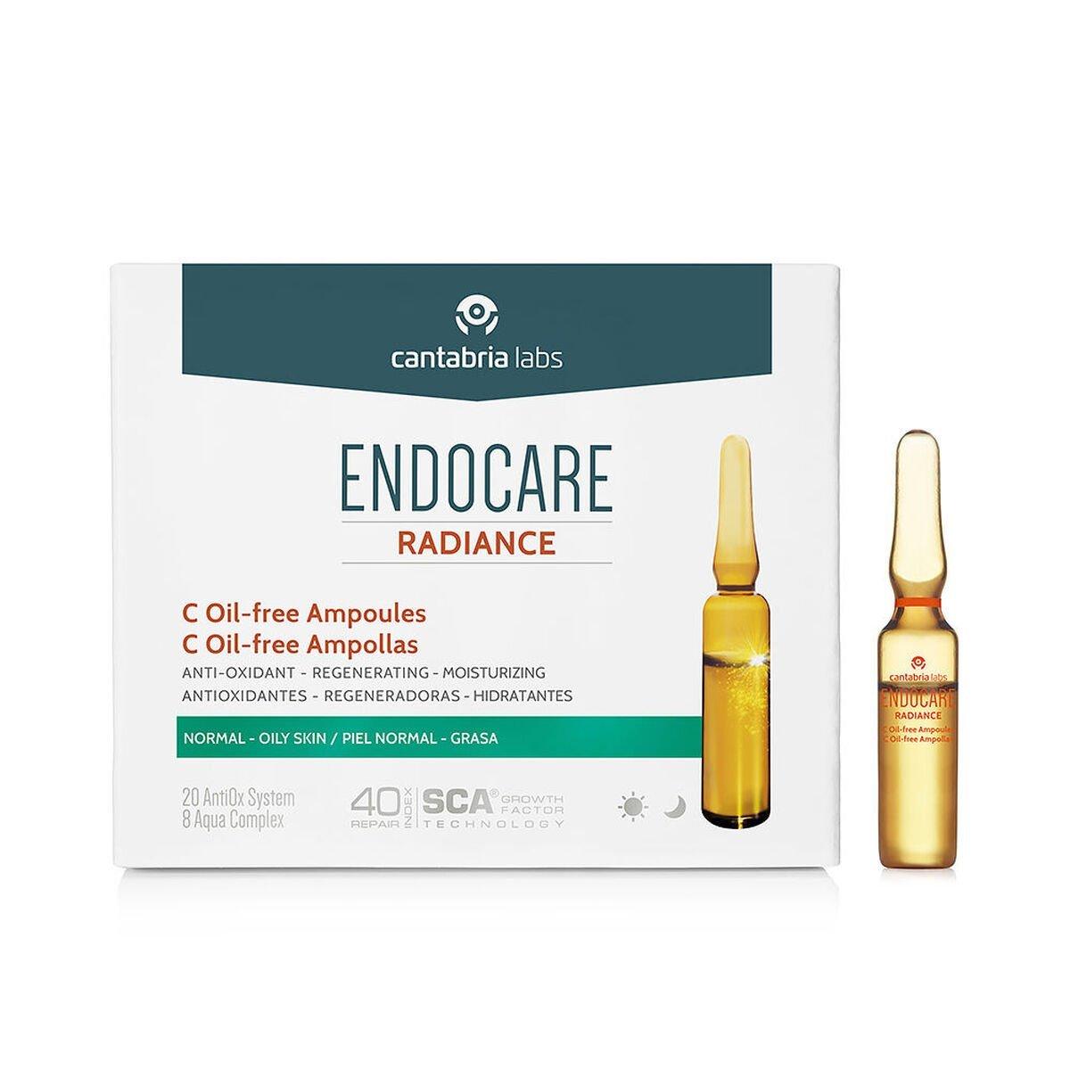 Ampollas Endocare Radiance 10 x 2 ml Sin aceite