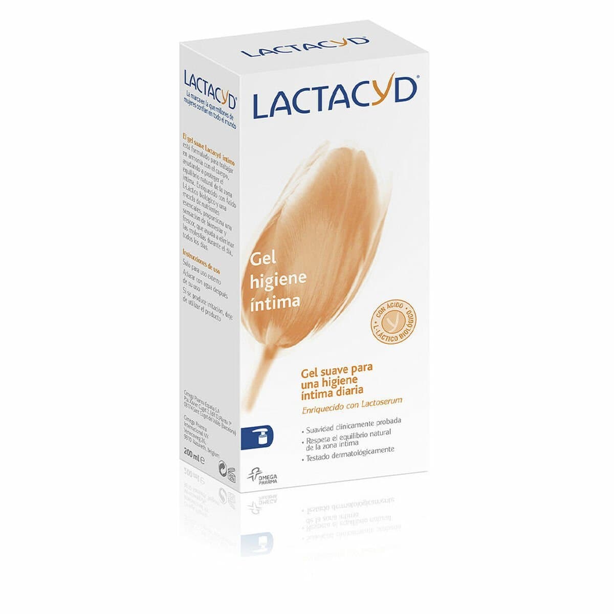 Gel Higiene Íntima Lactacyd Lactacyd Suave 200 ml