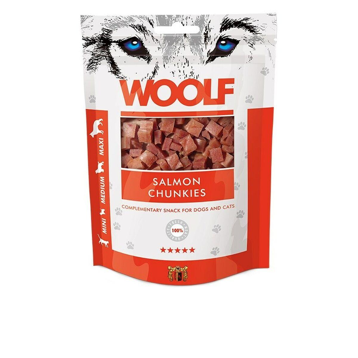 Snack para Perros Woolf Salmón Pescado 100 g