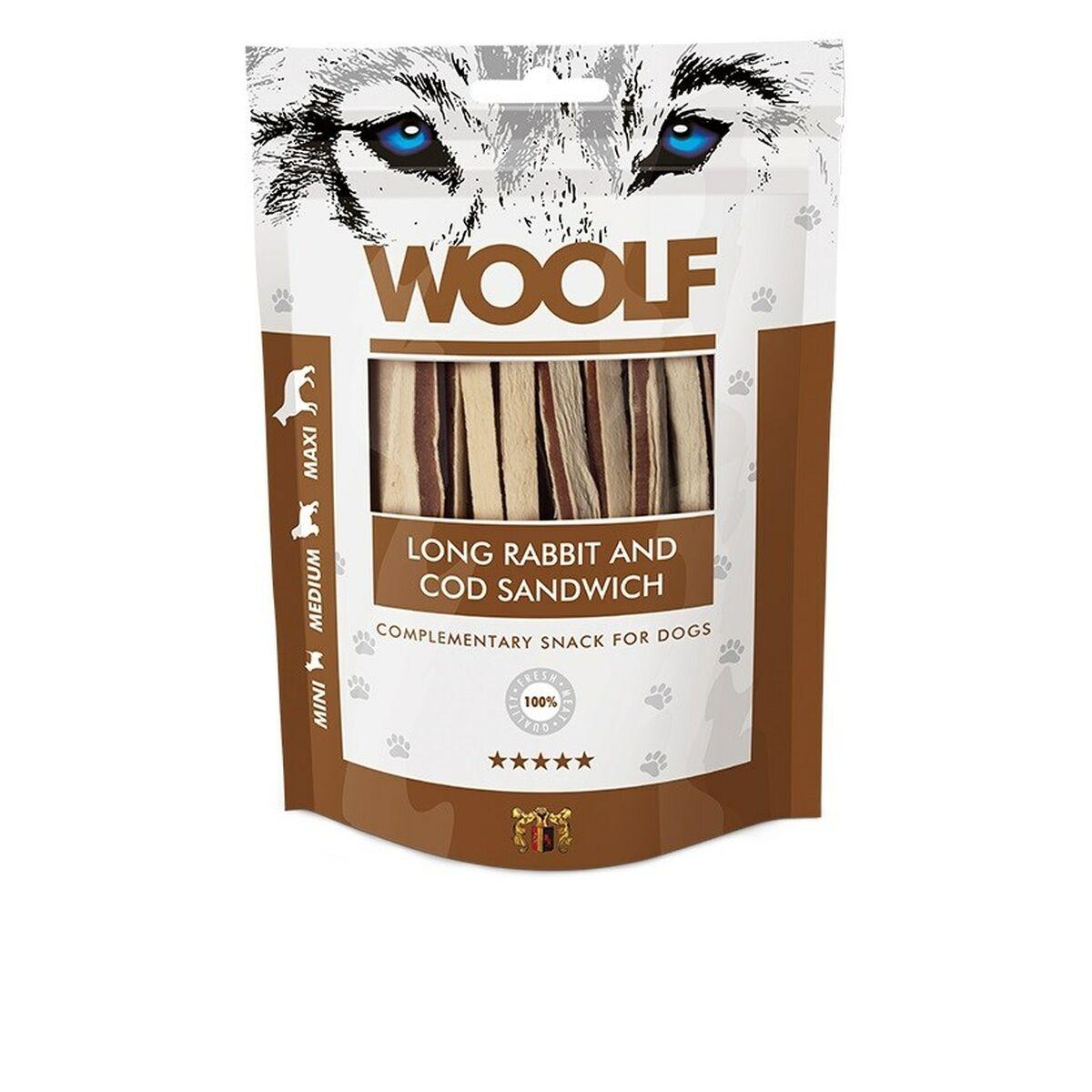 Snack para Perros Woolf Conejo 100 g