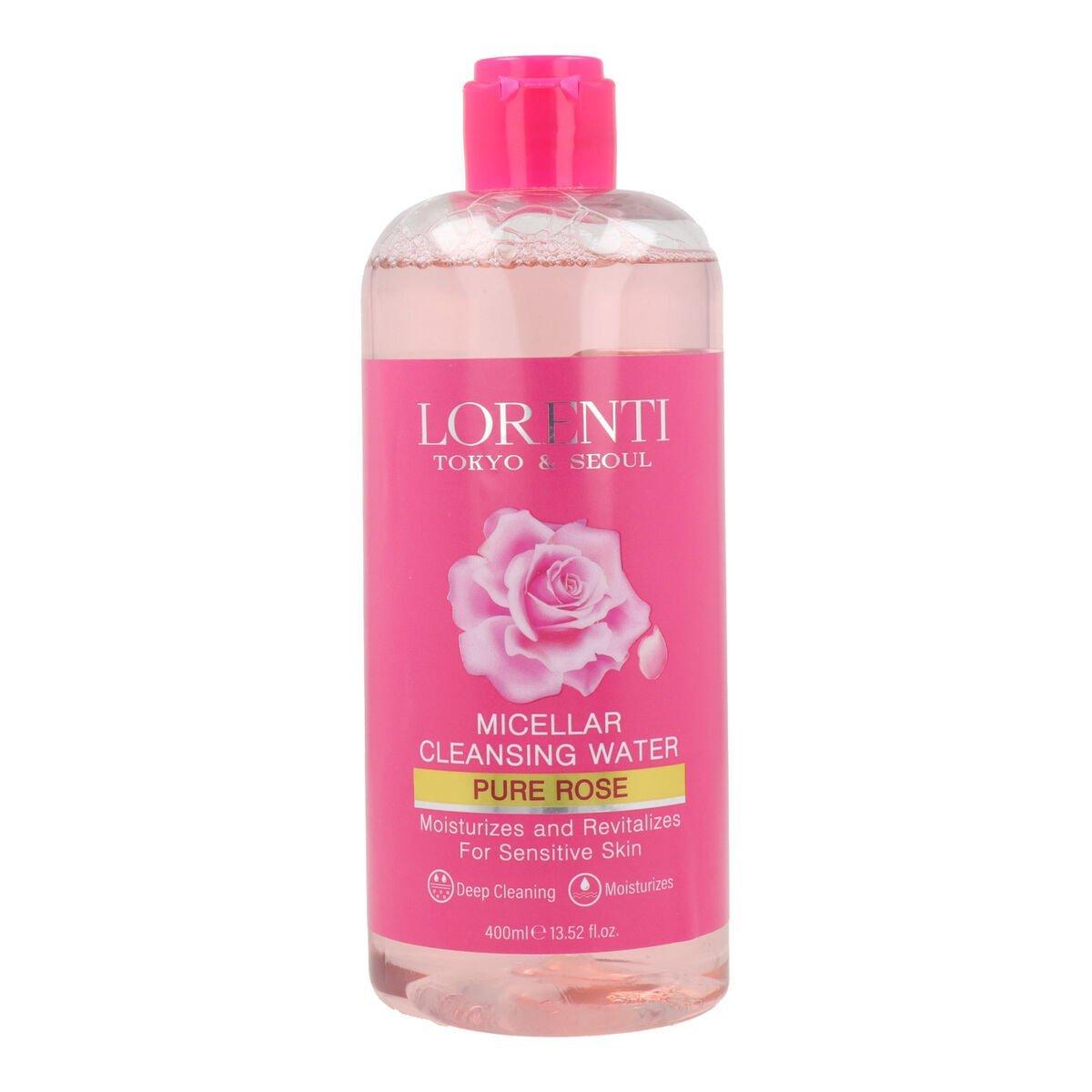 Agua Micelar Lorenti Makeup Remover Rose 400 ml