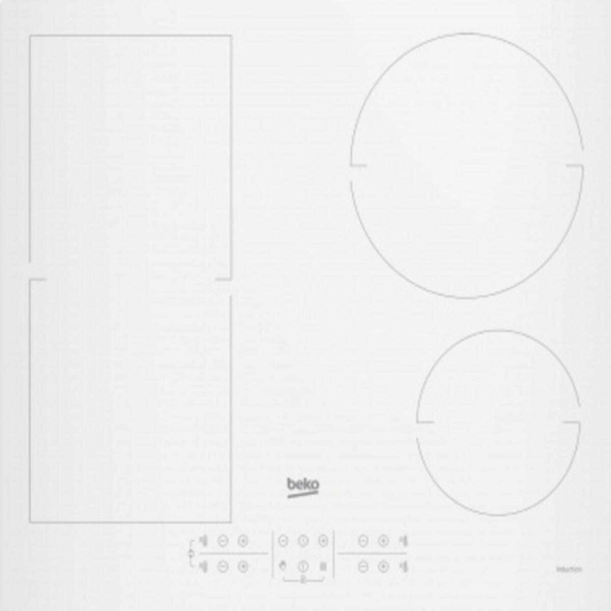 Placa de Inducción BEKO 01302909 58 cm 7200 W