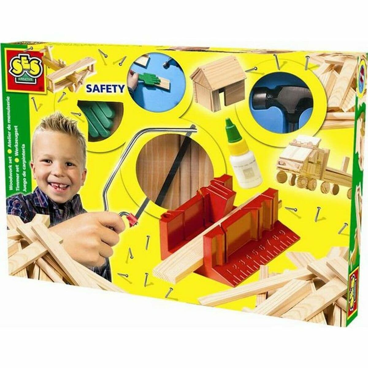 Juego de Madera SES Creative Joinery workshop Madera (29 Piezas) (1 Pieza)