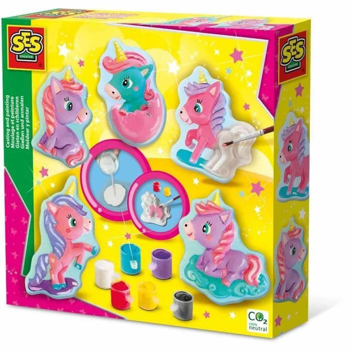 Set de Dibujo SES Creative Baby unicorns