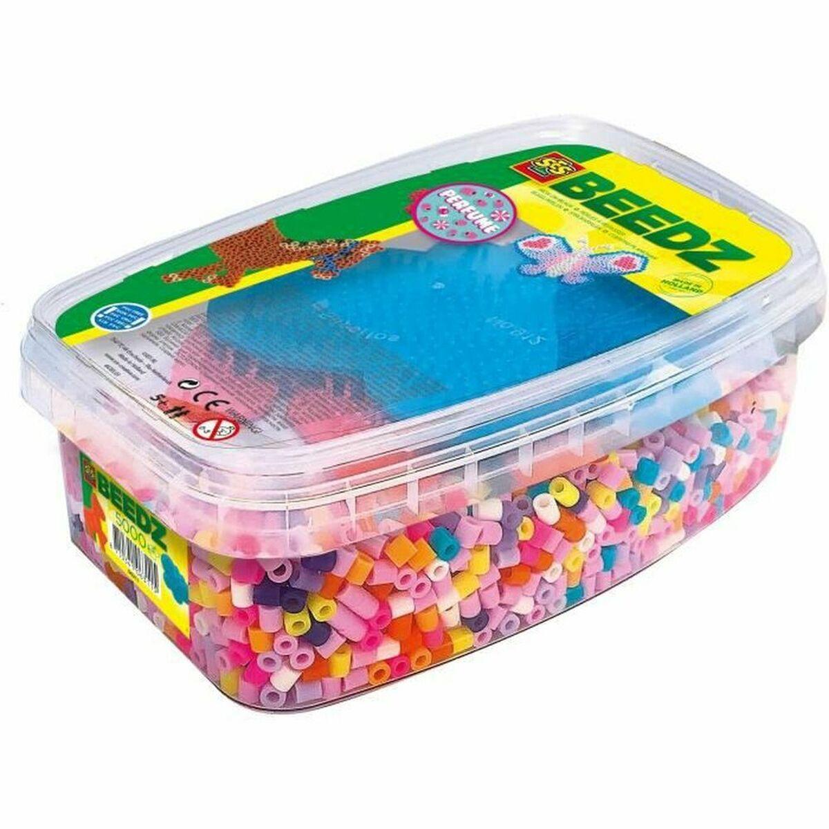 Cuentas para planchar SES Creative 06311 Multicolor Plancha 5000 Piezas