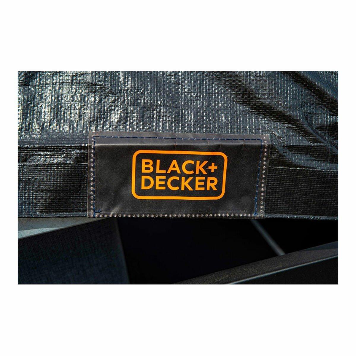 Funda para remolque Black & Decker Negro 1,6 x 2,5 m