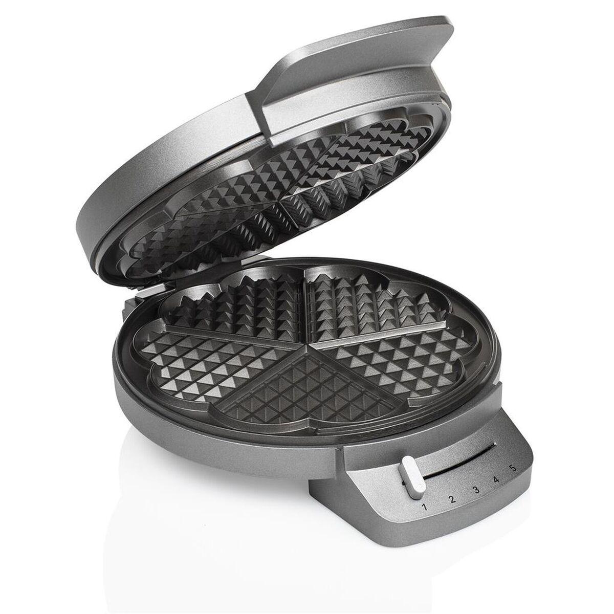 Gofrera Princess Princess 132380 1200 W Negro Plateado Acero