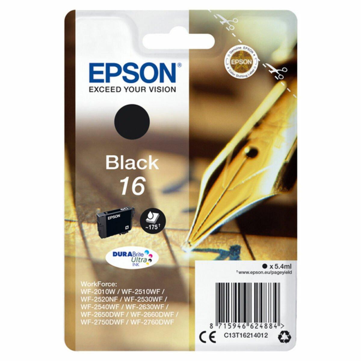 Cartucho de Tinta Original Epson 16 Negro